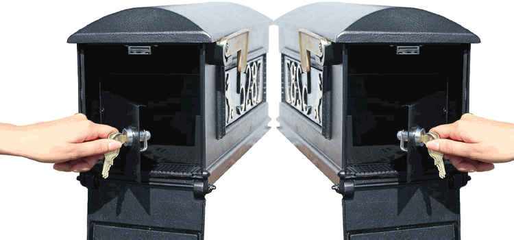 Yucca Valley Residential Mailboxes With Lock